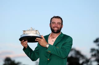 Scottie Scheffler is trying to defend his Masters Crown